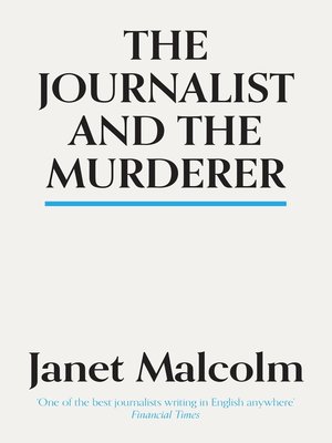 cover image of The Journalist and the Murderer